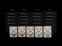 A Collection of Thirty-Seven Peace Commemorative $1 Proof and Mint Coins