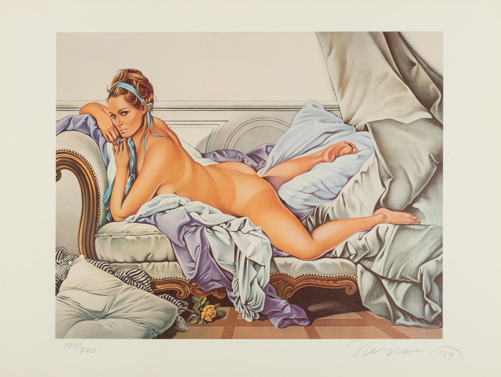 Mel Ramos ( complete portfolio of four prints with original cloth case)