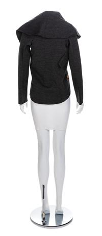 Comme des Garçons Grey Circle Knit Jacket, F/W 2002