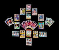 A Group of 22 Hall of Fame and Star Rookie Baseball Cards Including Cal Ripken Jr., Rickey Henderson and Ken Griffey Jr.,