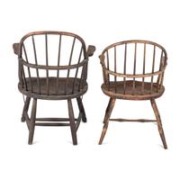 Two Bentwood Windsor Chairs