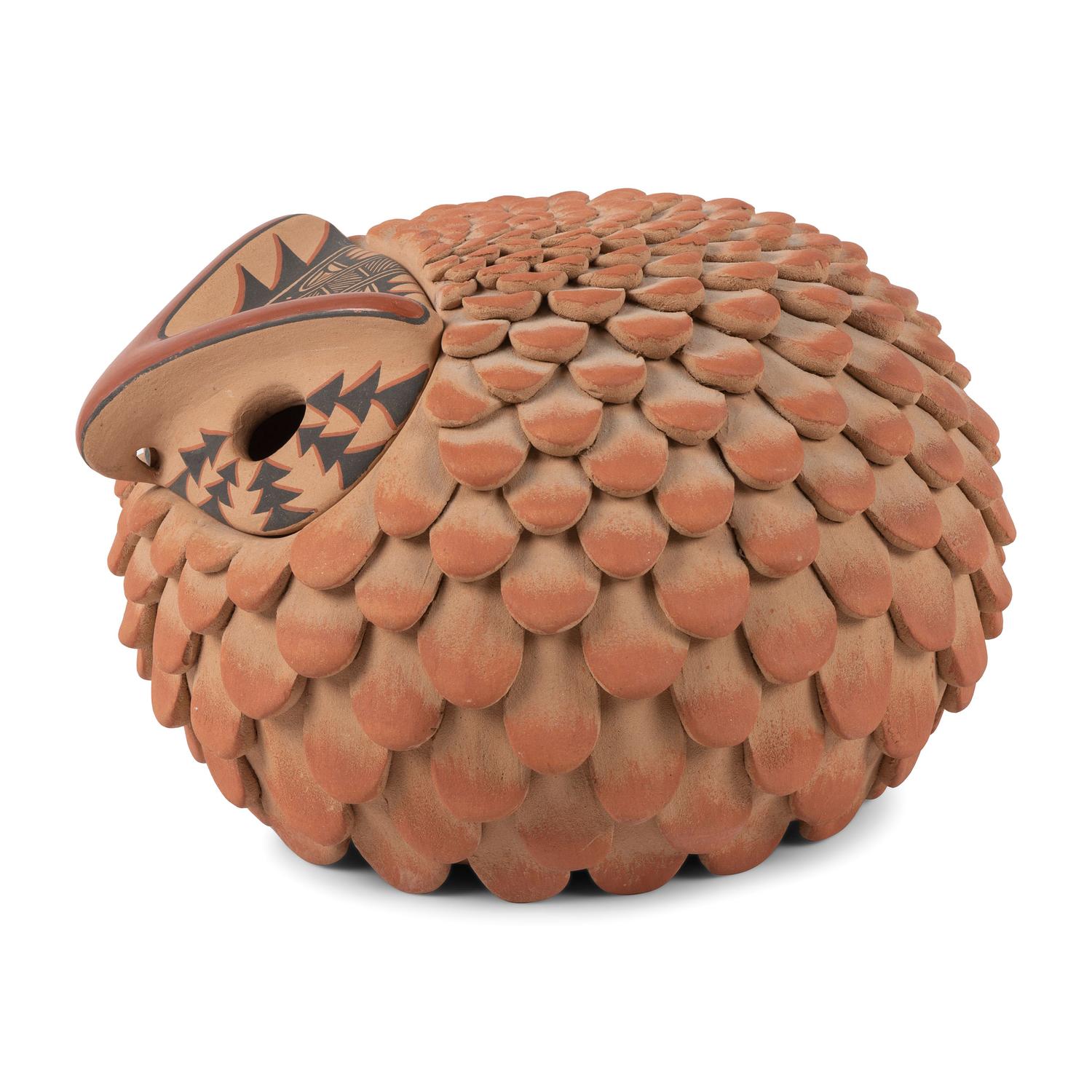 Owl Lidded Seed Jar