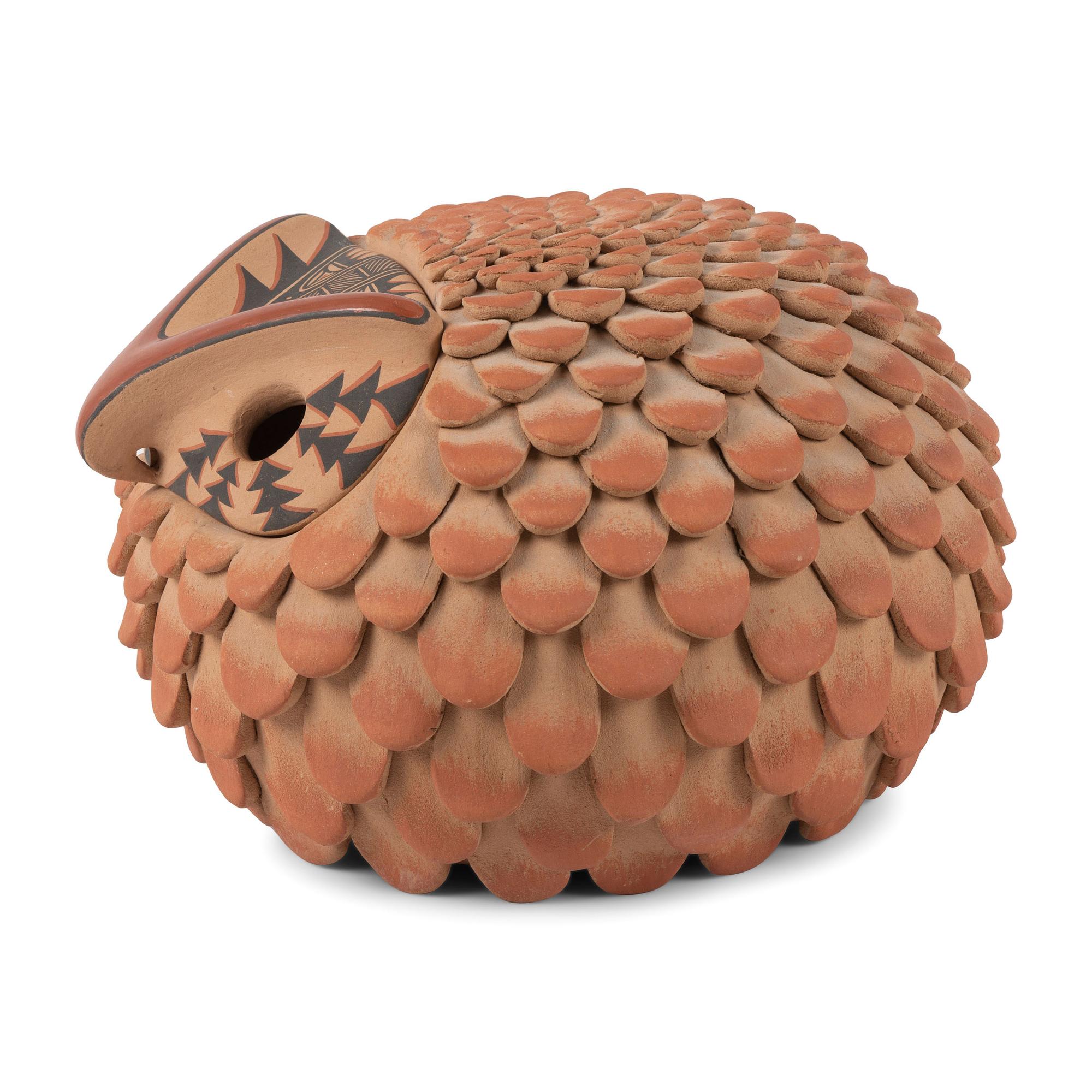 Owl Lidded Seed Jar