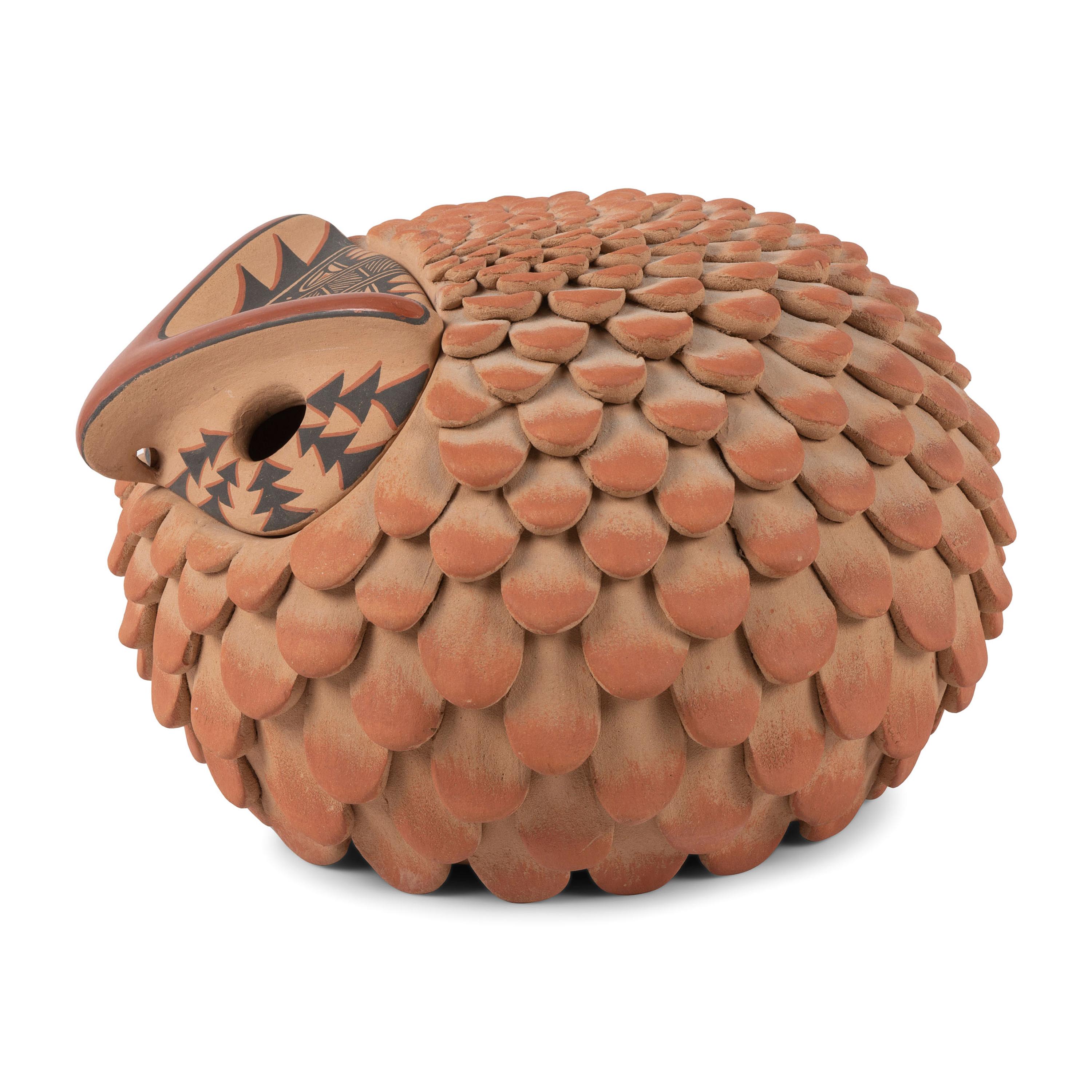 Owl Lidded Seed Jar