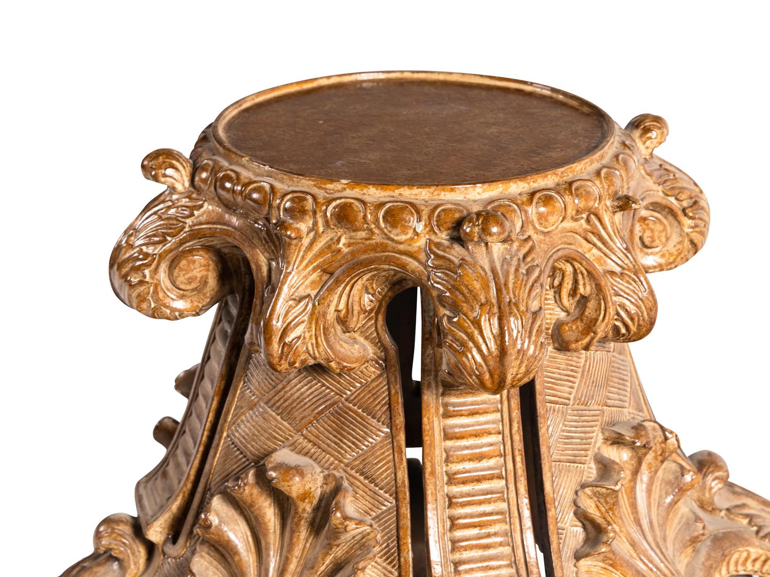 A Baroque Style Side Table