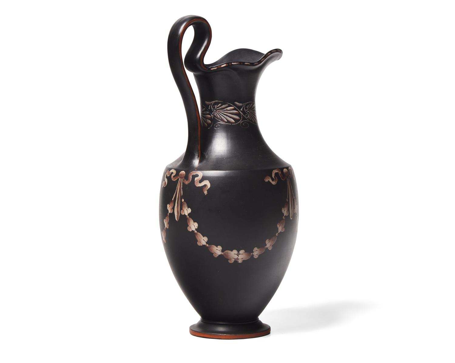 A Wedgwood Black Basalt Vessel