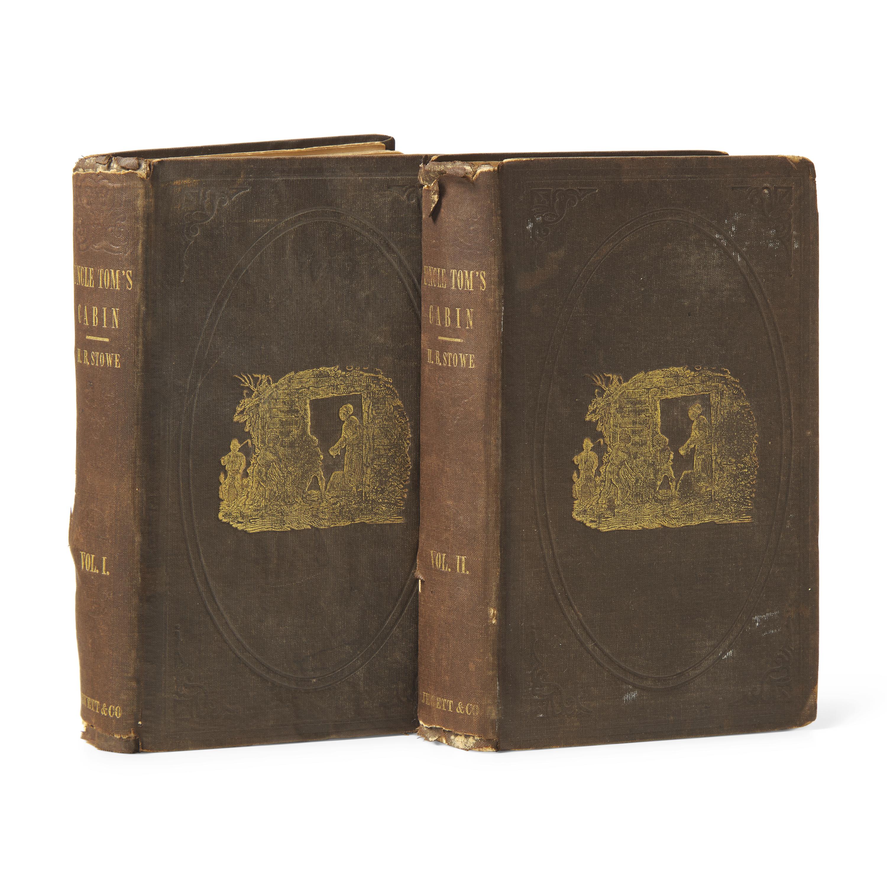 [African Americana] Stowe, Harriet Beecher. Uncle Tom's Cabin; or Life Among the Lowly