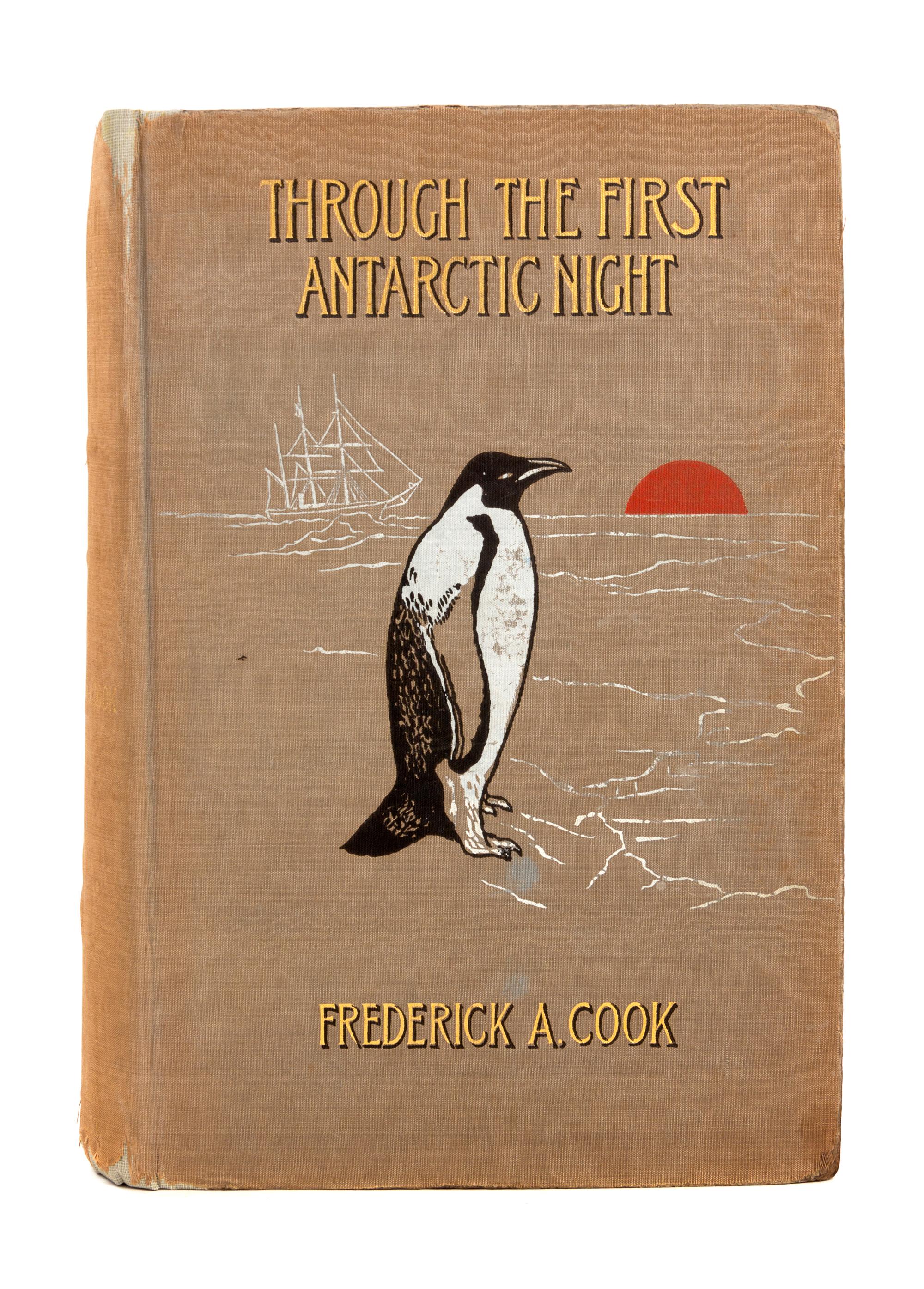 COOK, Frederick Albert (1865-1940). Through the First Antarctic Night 1898-1899. A Narrative of the Voyage of the 'Belgica' among newly