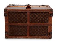 Two Louis Vuitton Early 20th Century Travel Trunks