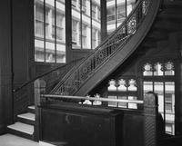 John Wellborn Root, (American, 1850-1891), a single-sided wainscot panel for the Rookery Building, Chicago, Illinois, 1886-1888 cast by