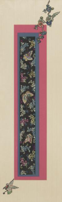 10 Chinese Embroidered and Woven Silk Articles