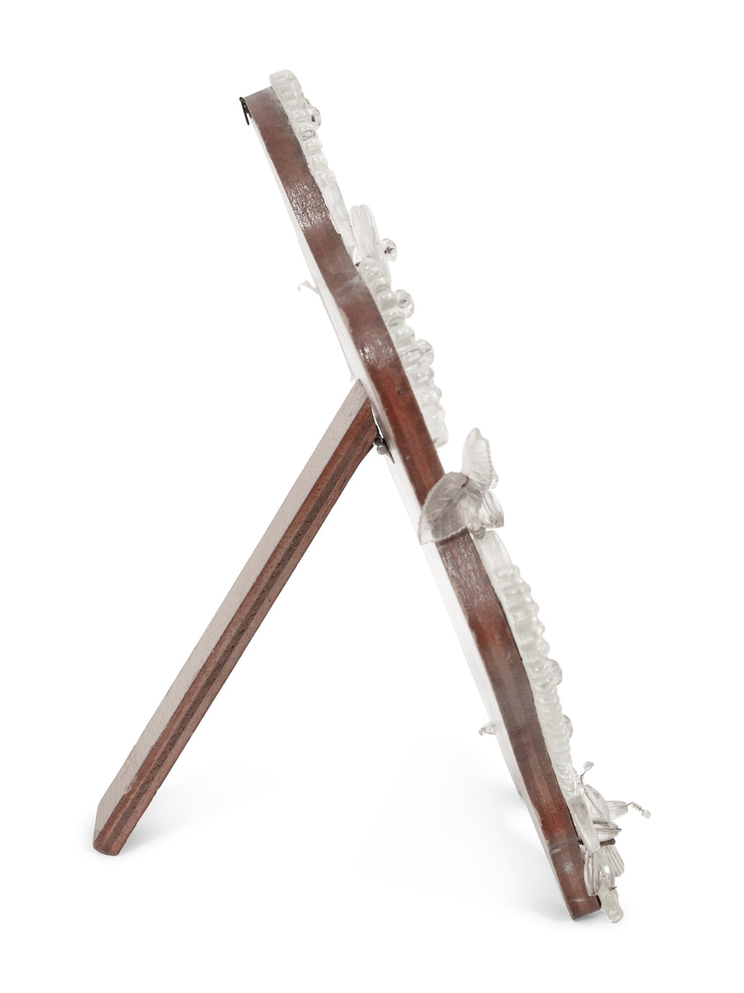 A Venetian Murano Glass Vanity Mirror