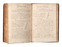 [MANUSCRIPT - MATHEMATICS]. Manuscript on arithmetic and algebra, beginning “Institutions of Arithmetick Byway of Preface…” [England, late 17th century].