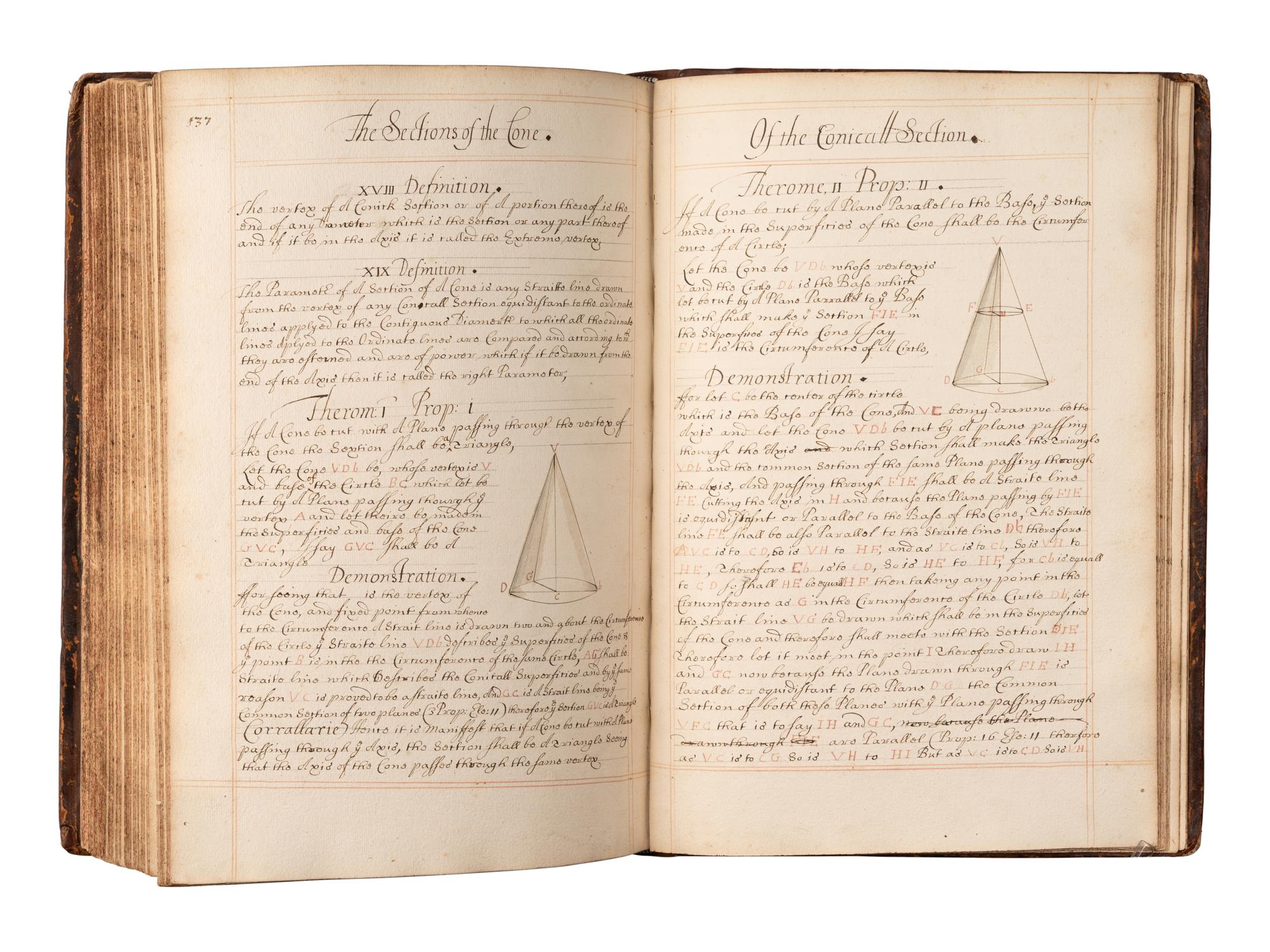 [MANUSCRIPT - MATHEMATICS]. Manuscript on arithmetic and algebra, beginning “Institutions of Arithmetick Byway of Preface…” [England, late 17th century].