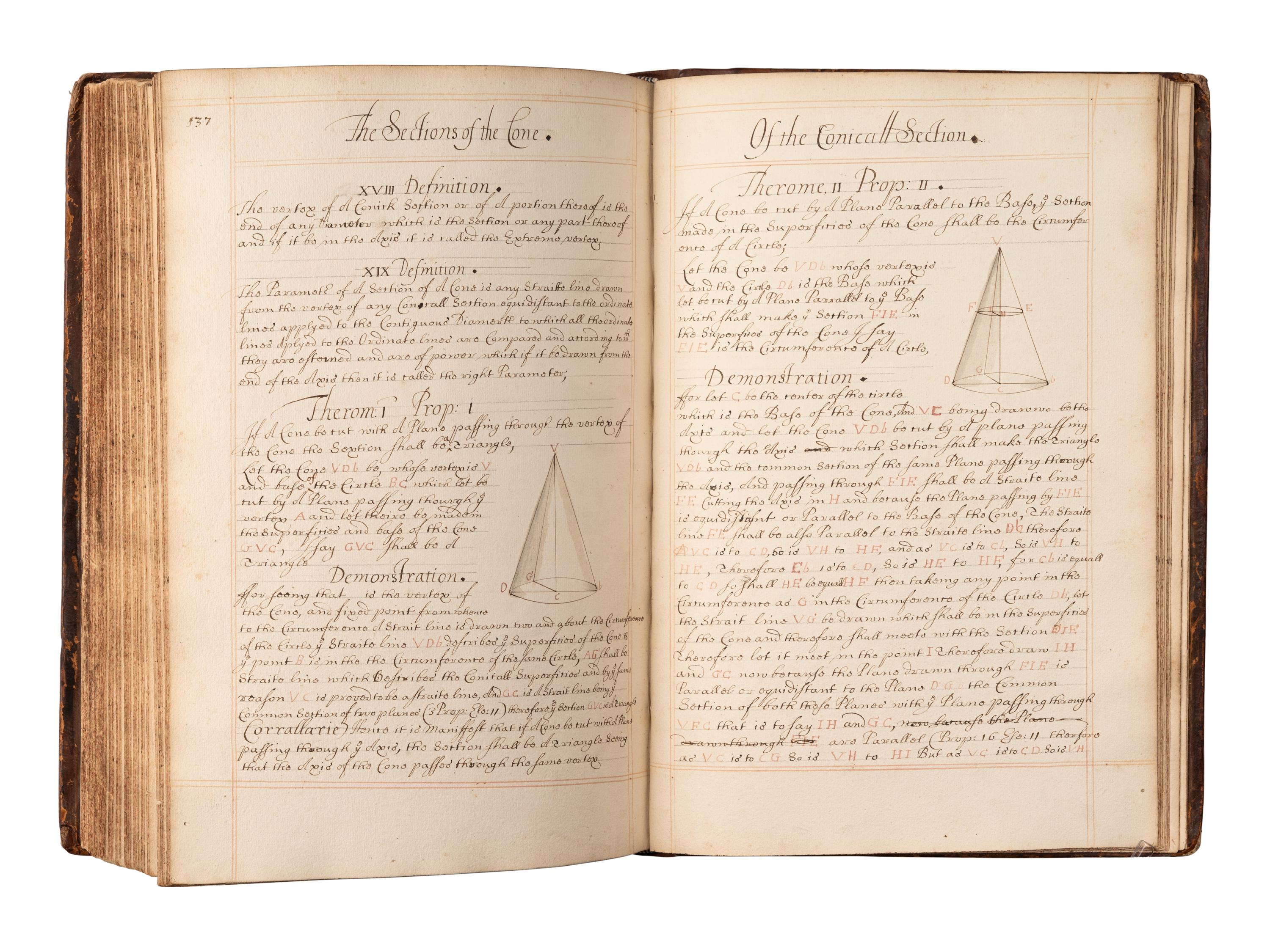 [MANUSCRIPT - MATHEMATICS]. Manuscript on arithmetic and algebra, beginning “Institutions of Arithmetick Byway of Preface…” [England, late 17th century].