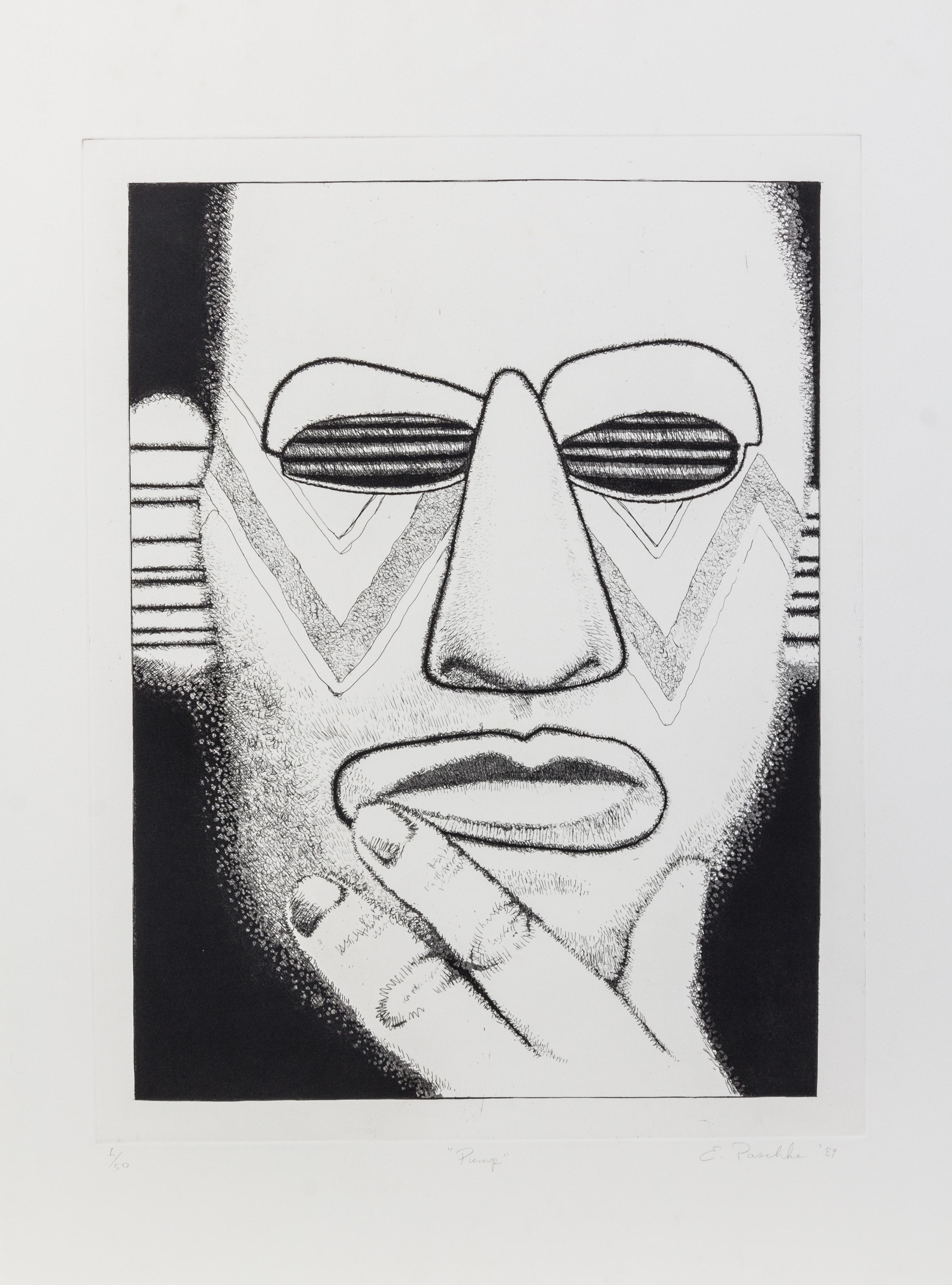 Ed Paschke, (American, 1939-2004), Pump, 1989
