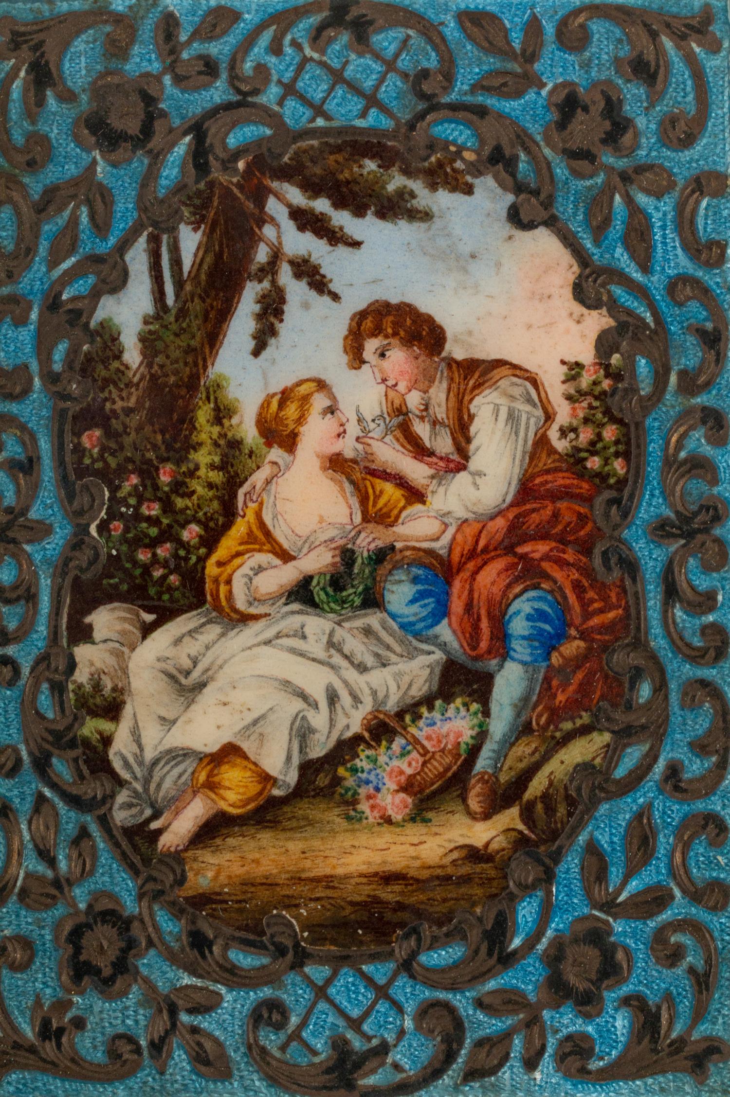 Six Continental Silver and Enamel Boxes — LATE 19TH/EARLY 20TH CENTURY