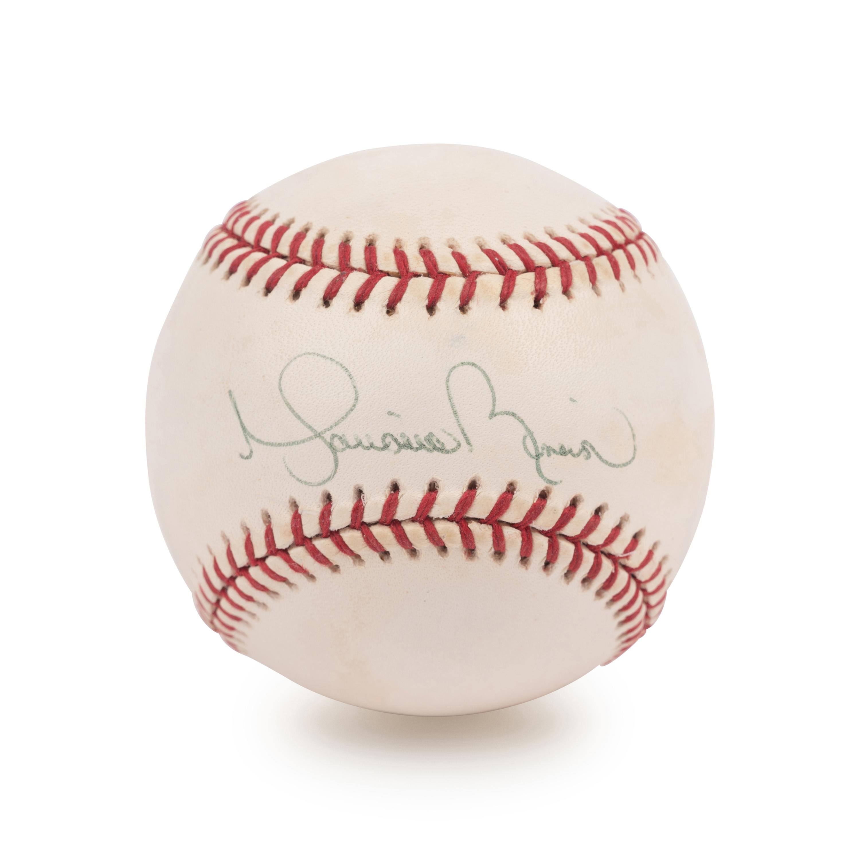 A Mariano Rivera Signed Autograph Baseball (Beckett Authentication Services BAS Certified),