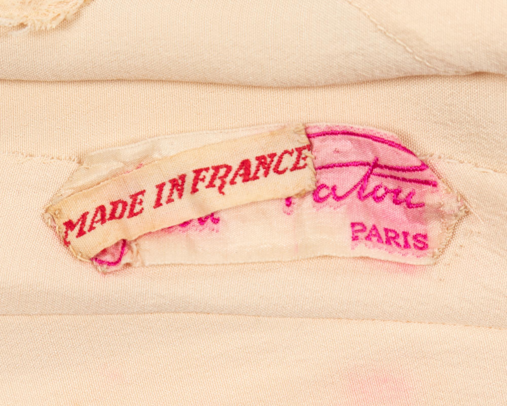 Two Designer Tops: One Jean Patou, One Knit Cardigan, 1920-30s