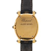 CHOPARD, YELLOW GOLD, MOTHER-OF-PEARL, AND DIAMOND 'HAPPY SPORT' DATE WATCH