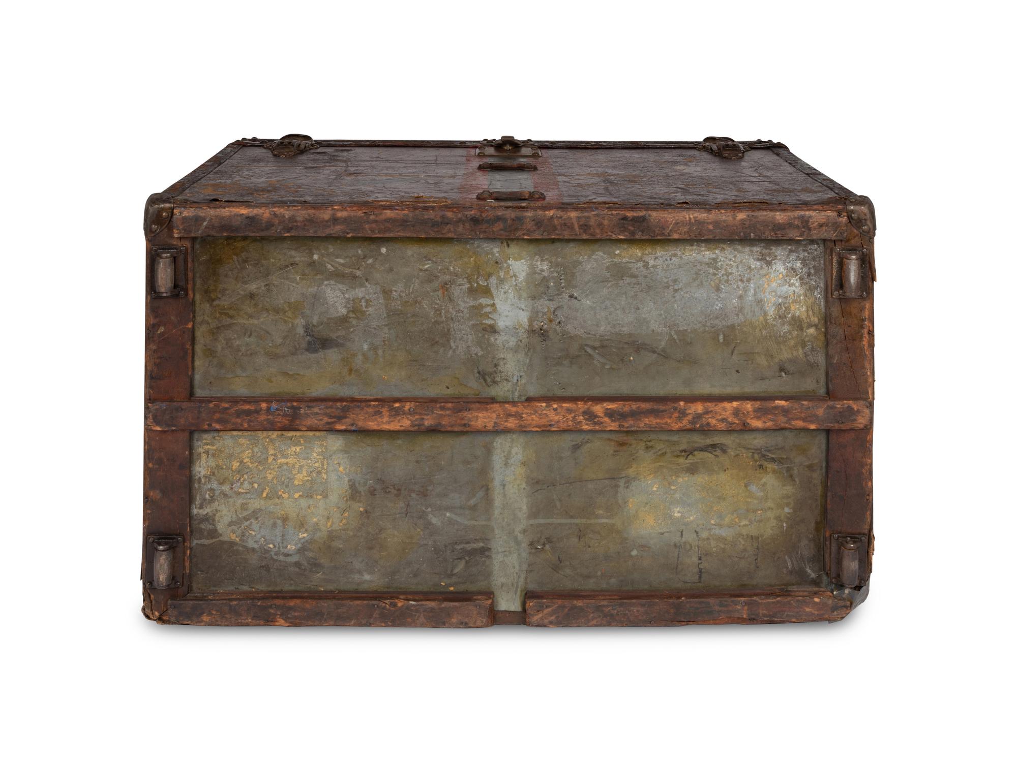 Bertha Palmer's Louis Vuitton Trunk, Late 19th Century