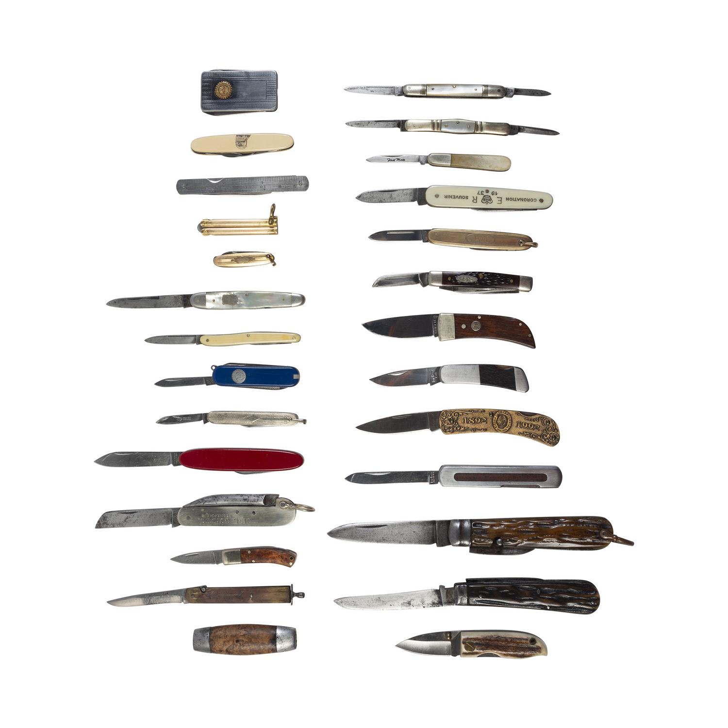 Lot of 26 Pocket Knives