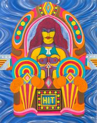 Richard Lindner, (American/German, 1901-1978), Fun City, 1971 (portfolio of fourteen together with original plexiglass portfolio box, j