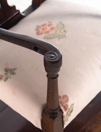 A George III Style Child's Walnut Highchair