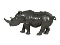 A Carved Stone Model of a Rhinoceros