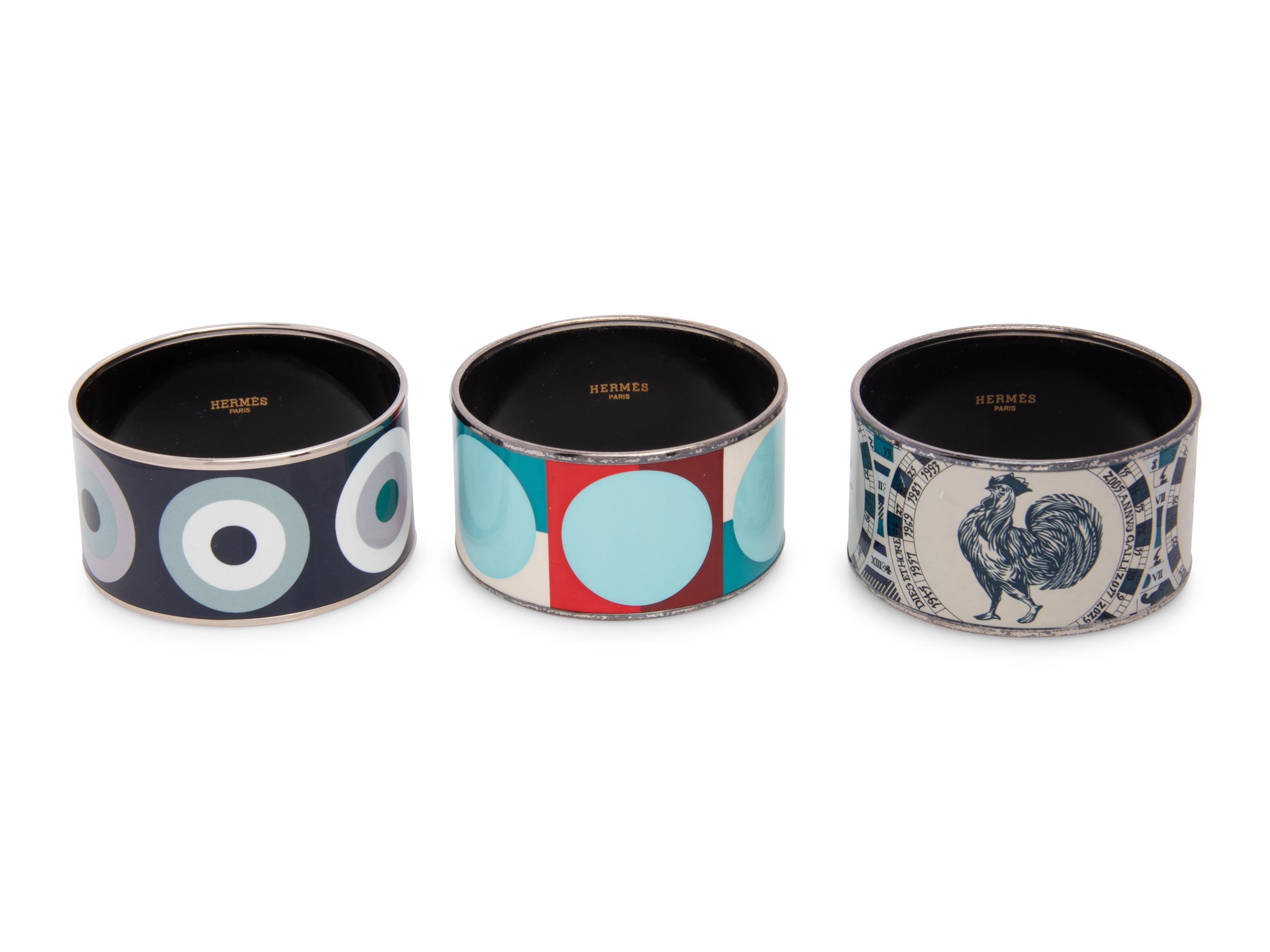 Three Hermès Bracelets