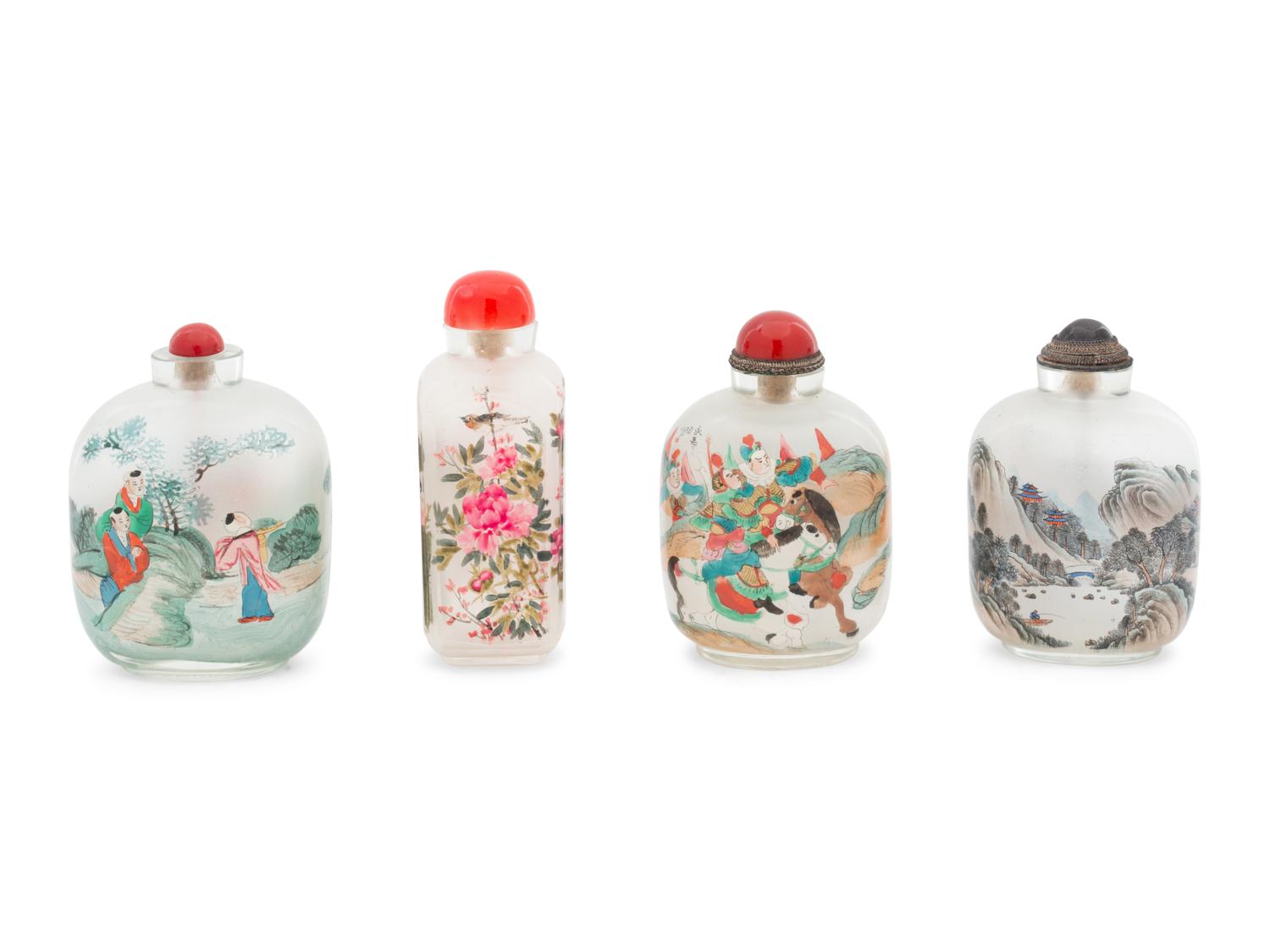 A Group of Chinese Snuff Bottles