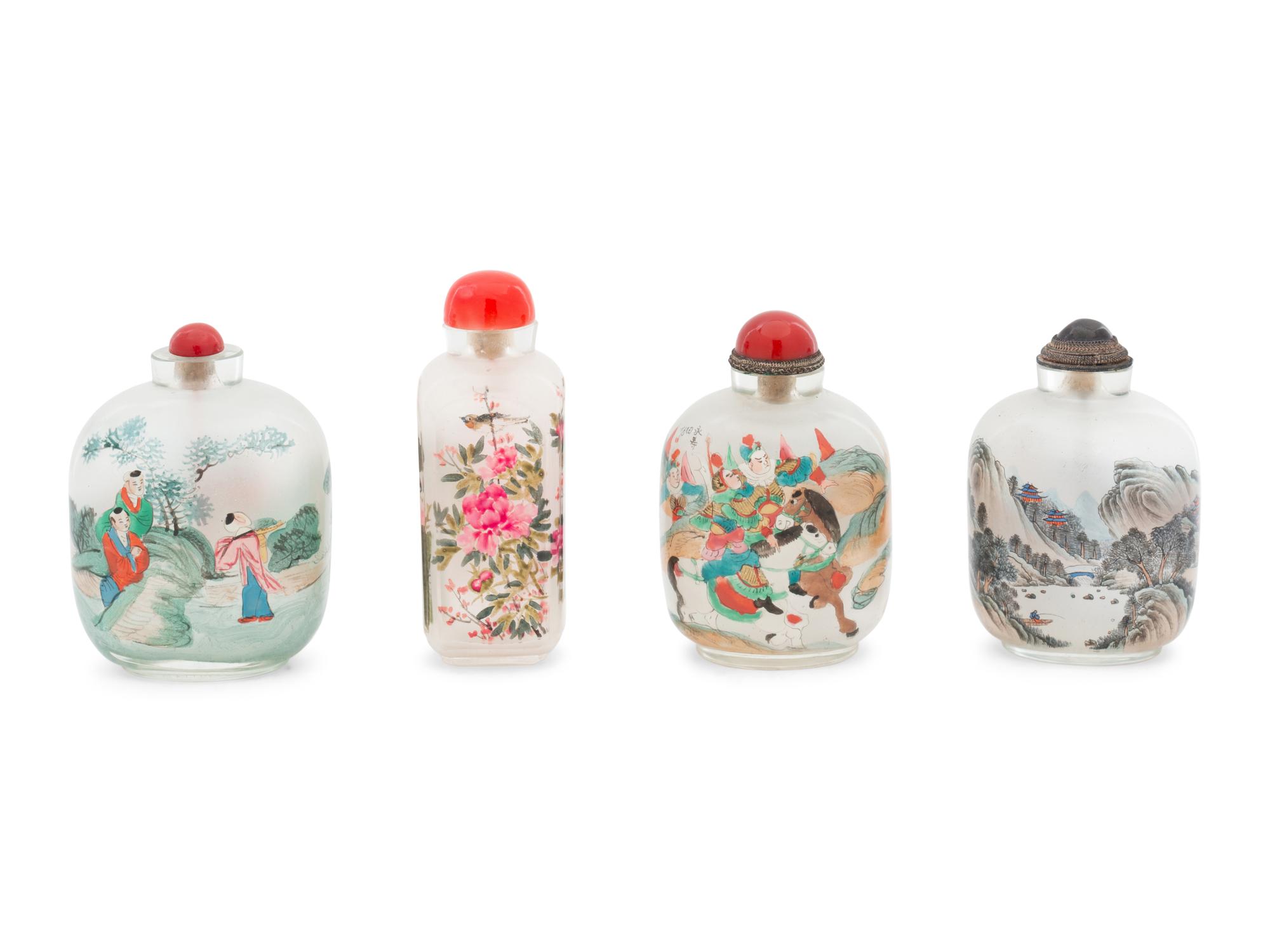 A Group of Chinese Snuff Bottles