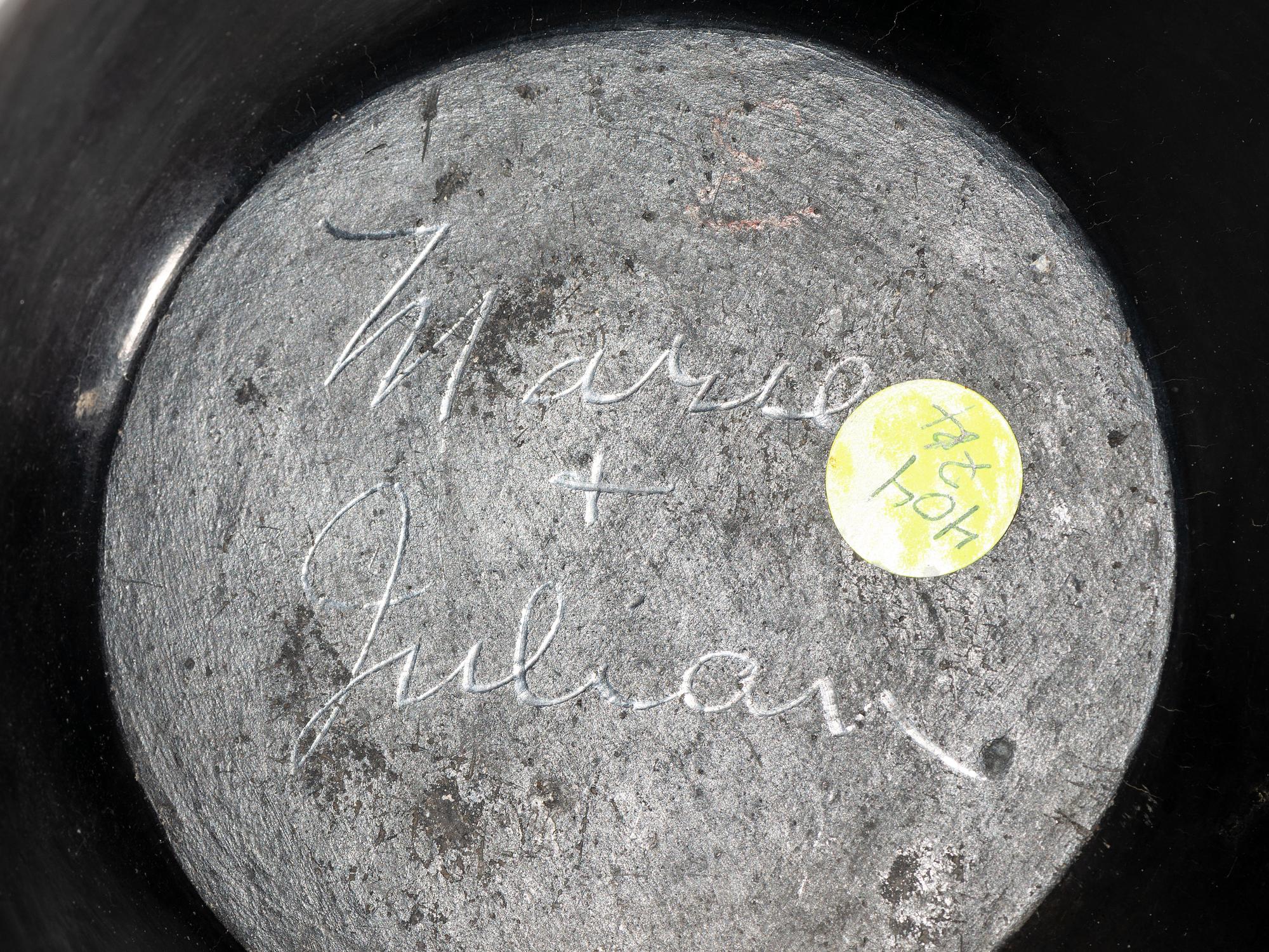 Blackware Pottery Bowl 1925-1943
