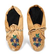 Group of Cree and Menominee Moccasins