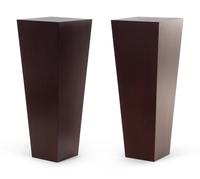 A Pair of Mahogany Pedestals