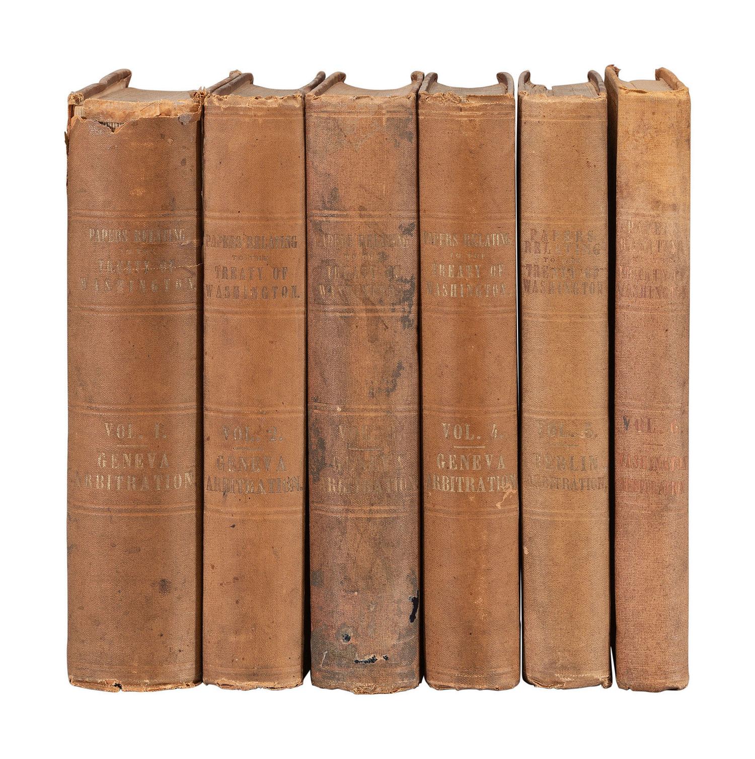 [CIVIL WAR]. Periodicals. A group of 30+ volumes. [With:] Papers Relating to The Treaty of Washington .
