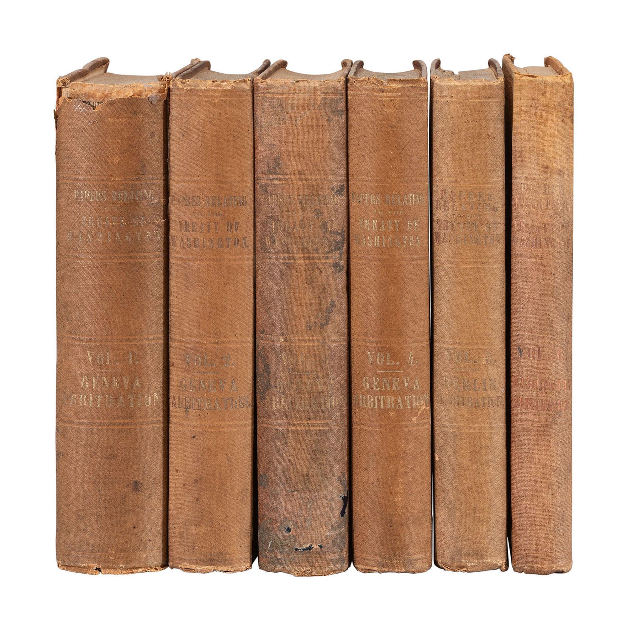 [CIVIL WAR]. Periodicals. A group of 30+ volumes. [With:] Papers Relating to The Treaty of Washington .