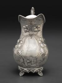 An American Coin Silver Cream Pitcher