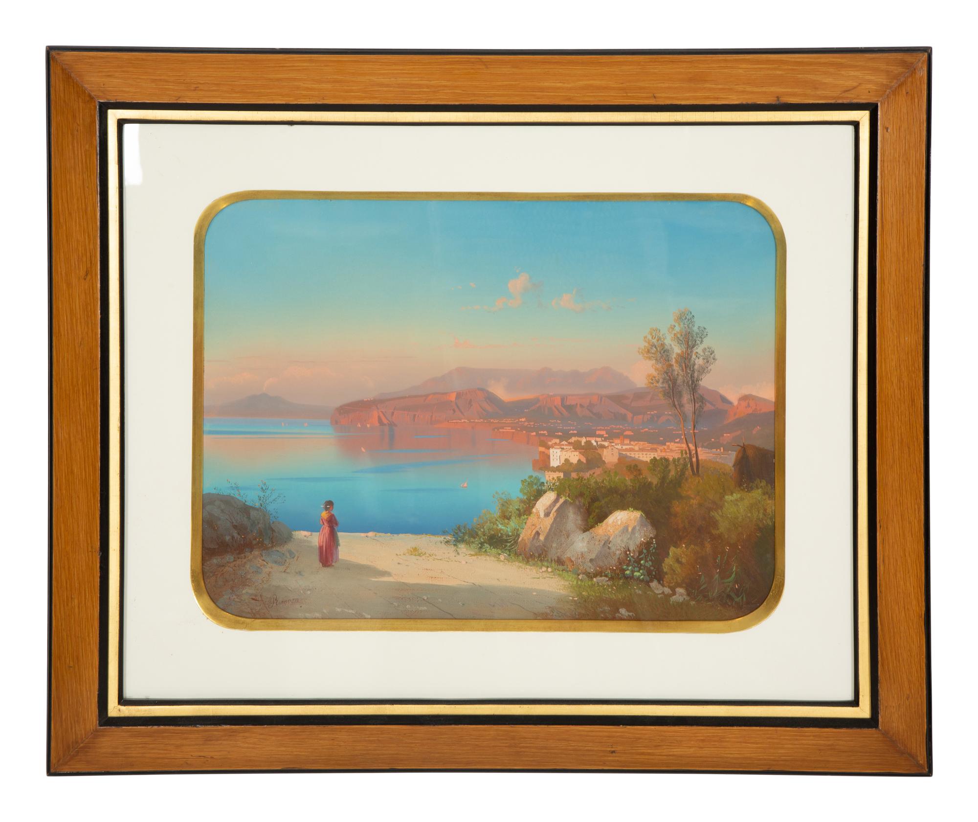 Four Views of Naples and the Roman Campagna