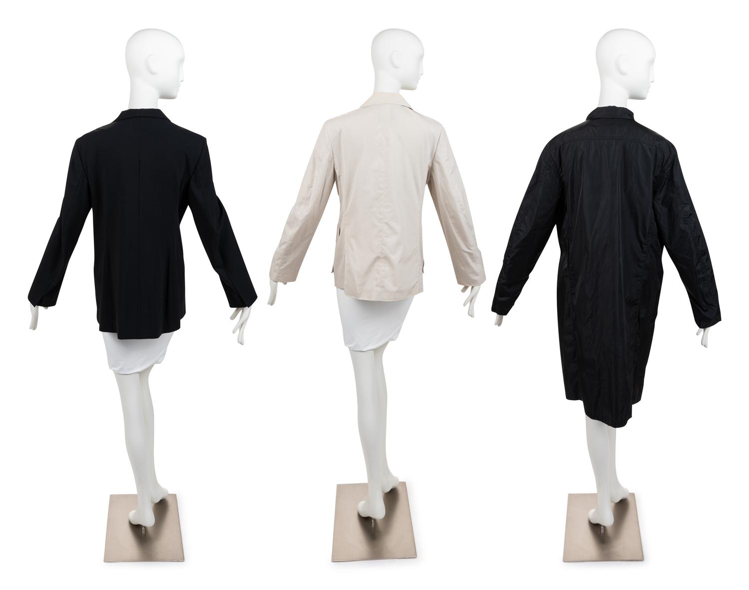 Three Jil Sander Jackets, 1990-2000s