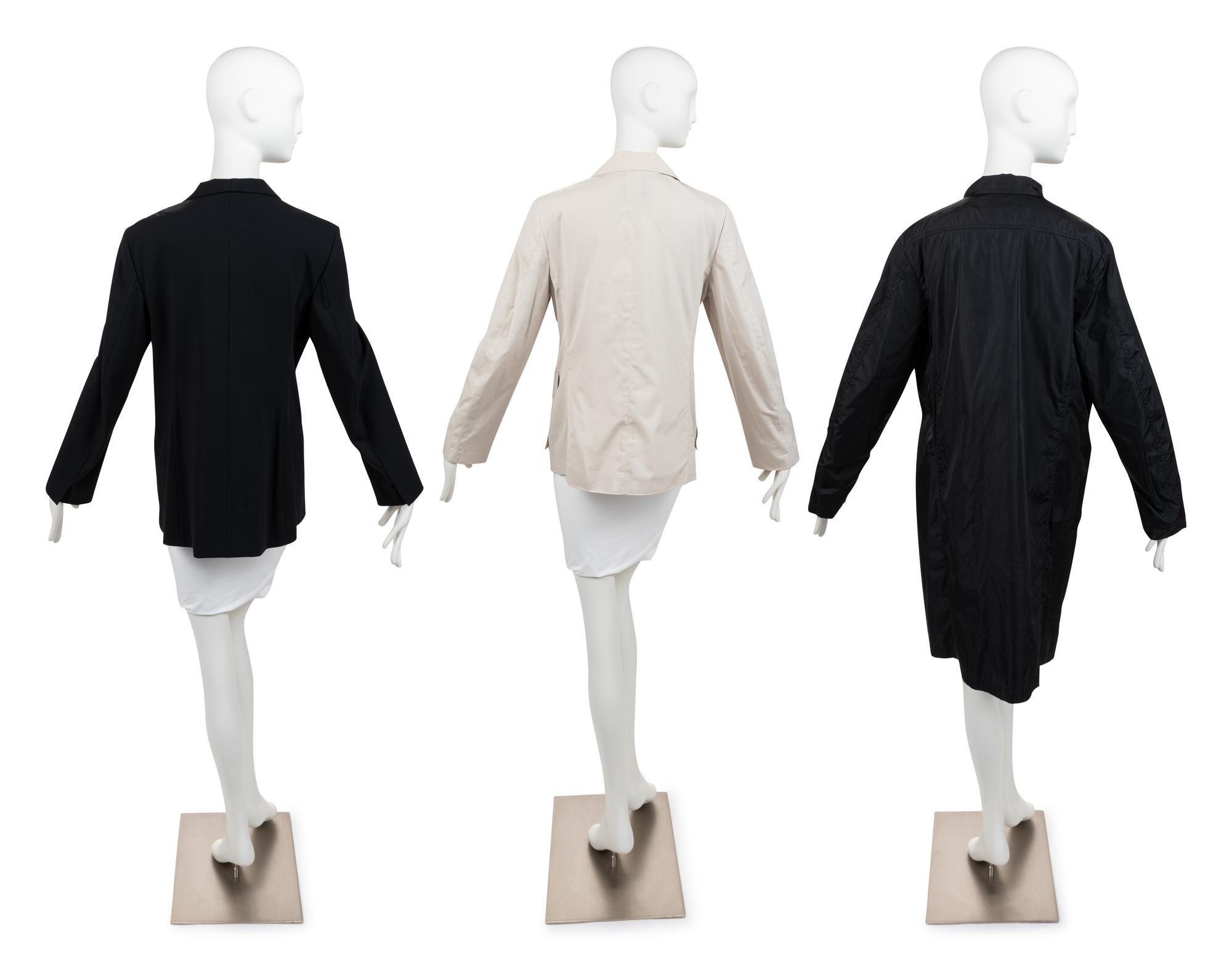 Three Jil Sander Jackets, 1990-2000s