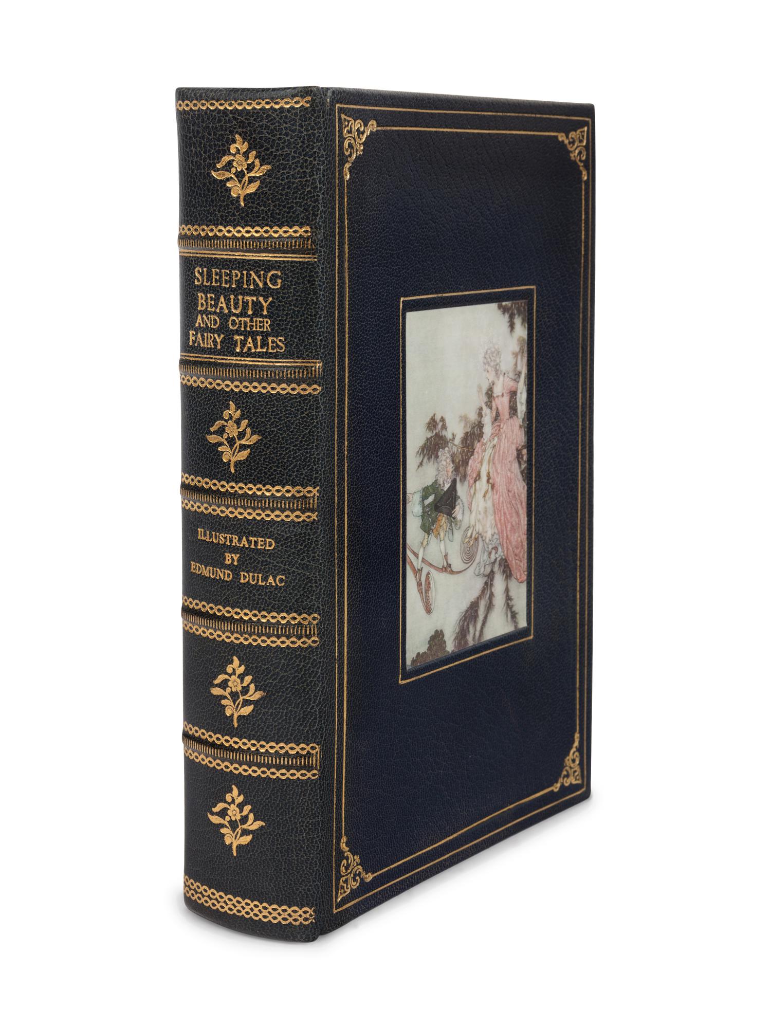 [ILLUSTRATED BOOKS]. DULAC, Edmund (1882-1953), illustrator. -- QUILLER-COUCH, Arthur, Sir (1863-1944). The Sleeping Beauty and Other Fairy Tales . London: Hodder and Stoughton, [1910].