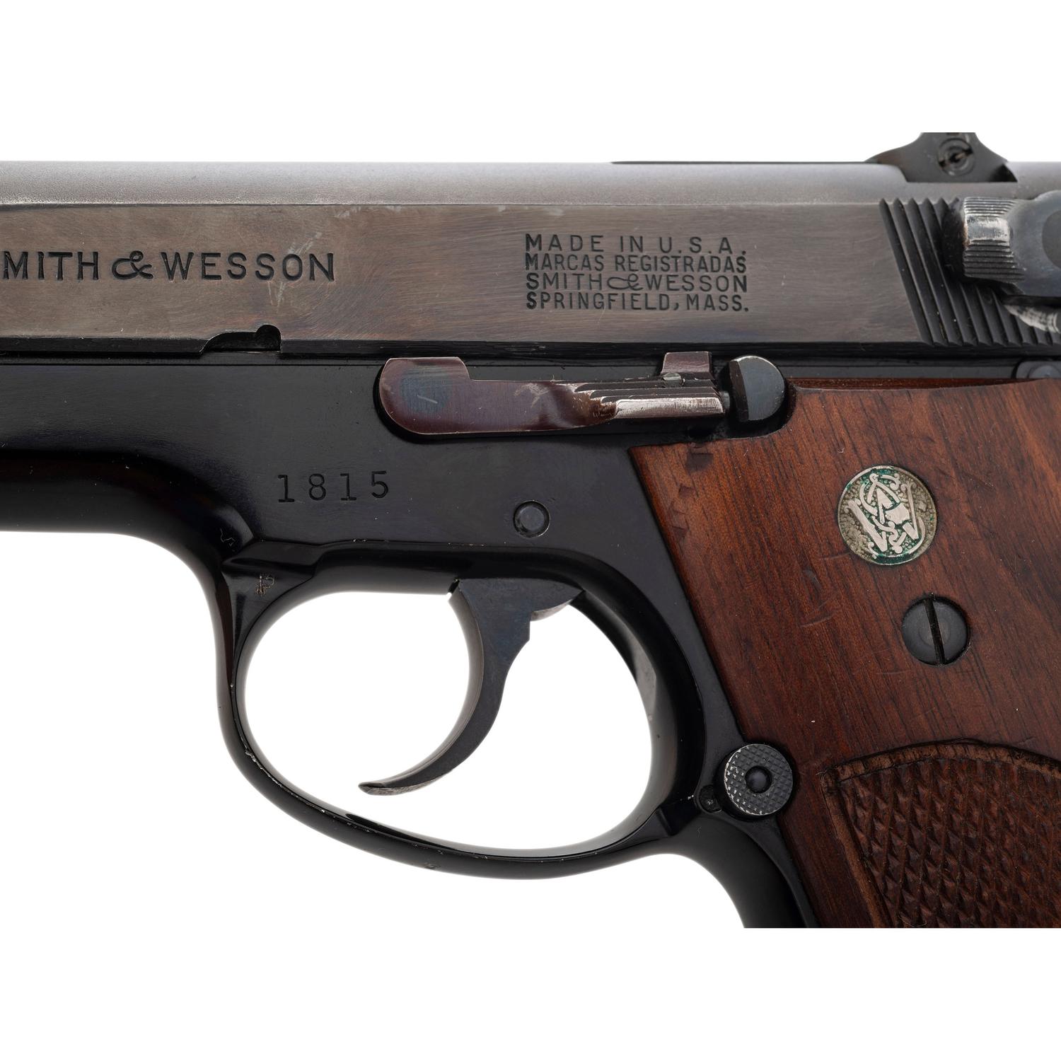 **Early Smith & Wesson Model 39 Alloy Frame (Pre-39)