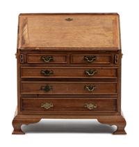 A Chippendale Style Diminutive Slant-Front Bureau