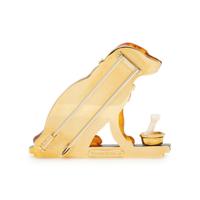 VALENTIN MAGRO, AMBER, DIAMOND AND ONYX DOG BROOCH