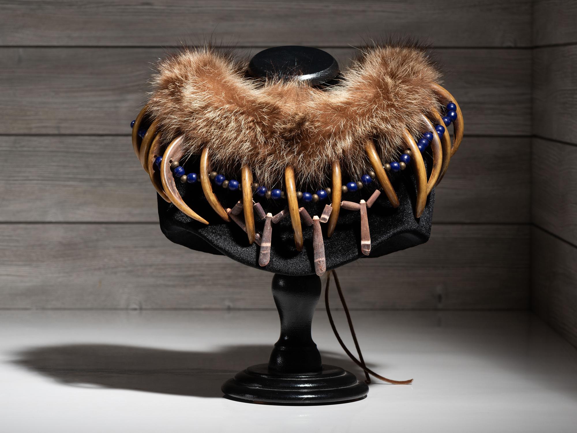 Northern Plains Bear Claw Necklace