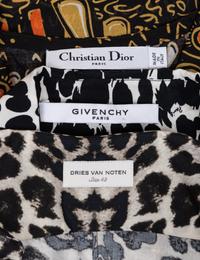 Three Designer Shirts: Christian Dior, Dries Van Noten, Givenchy, 2010-20s