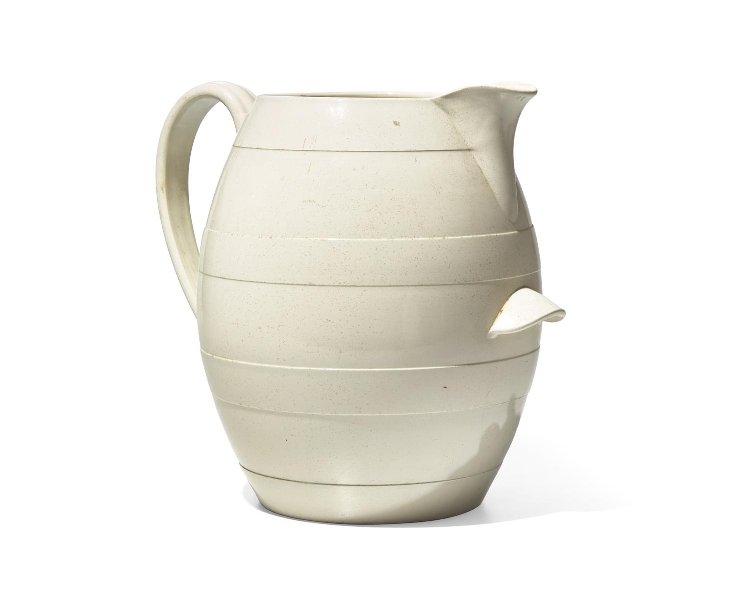 A Large Wedgwood Queensware Pitcher
