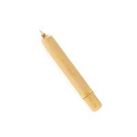 John Jacob Astor IV's Battin & Co., Yellow Gold, Diamond, and Sapphire Pencil Case