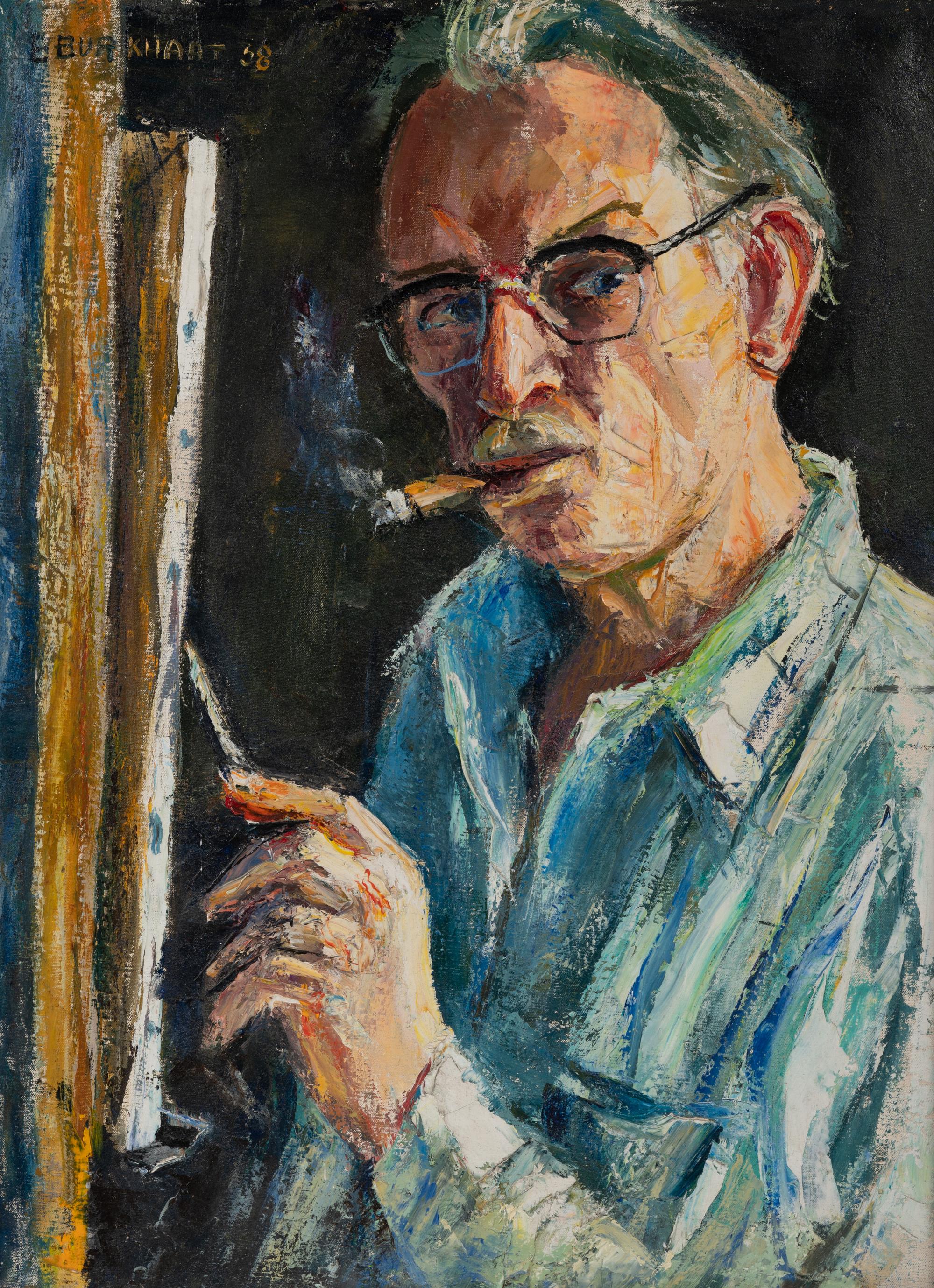 Self-Portrait at the Easel
